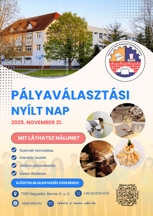 Pályaválasztási nyílt nap - 2025
