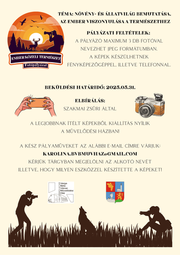 Emberközeli természet - fotópályázat